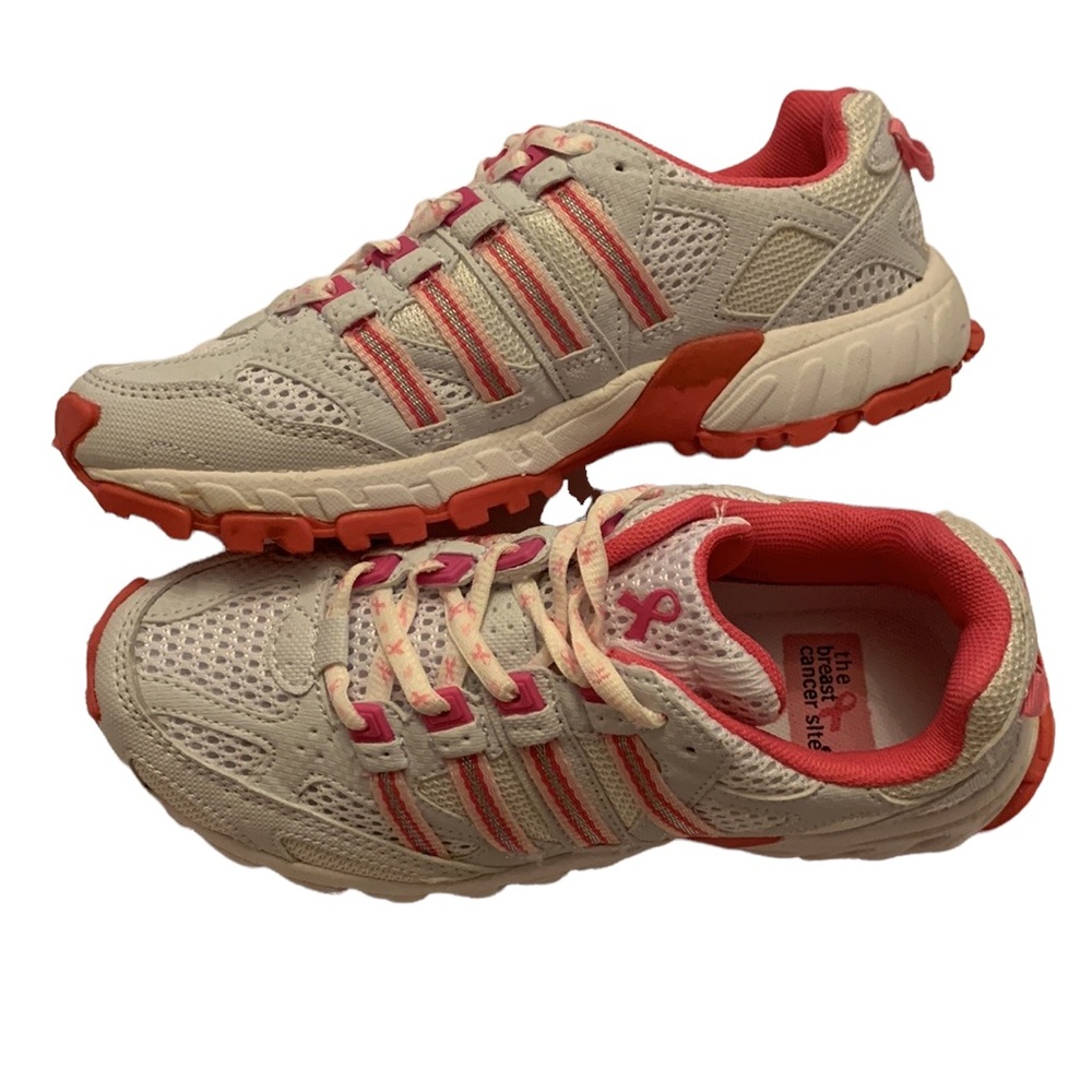 Pink Ribbon Breast Cancer Cross Training Shoes.